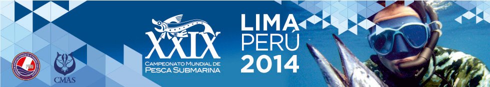 Afiche Campeonato Mundial de Pesca Submarina Peru 2014