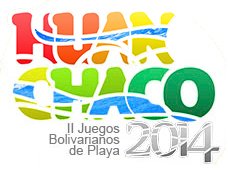 Logo Juegos Bolivarianos de Playa huanchaco2014